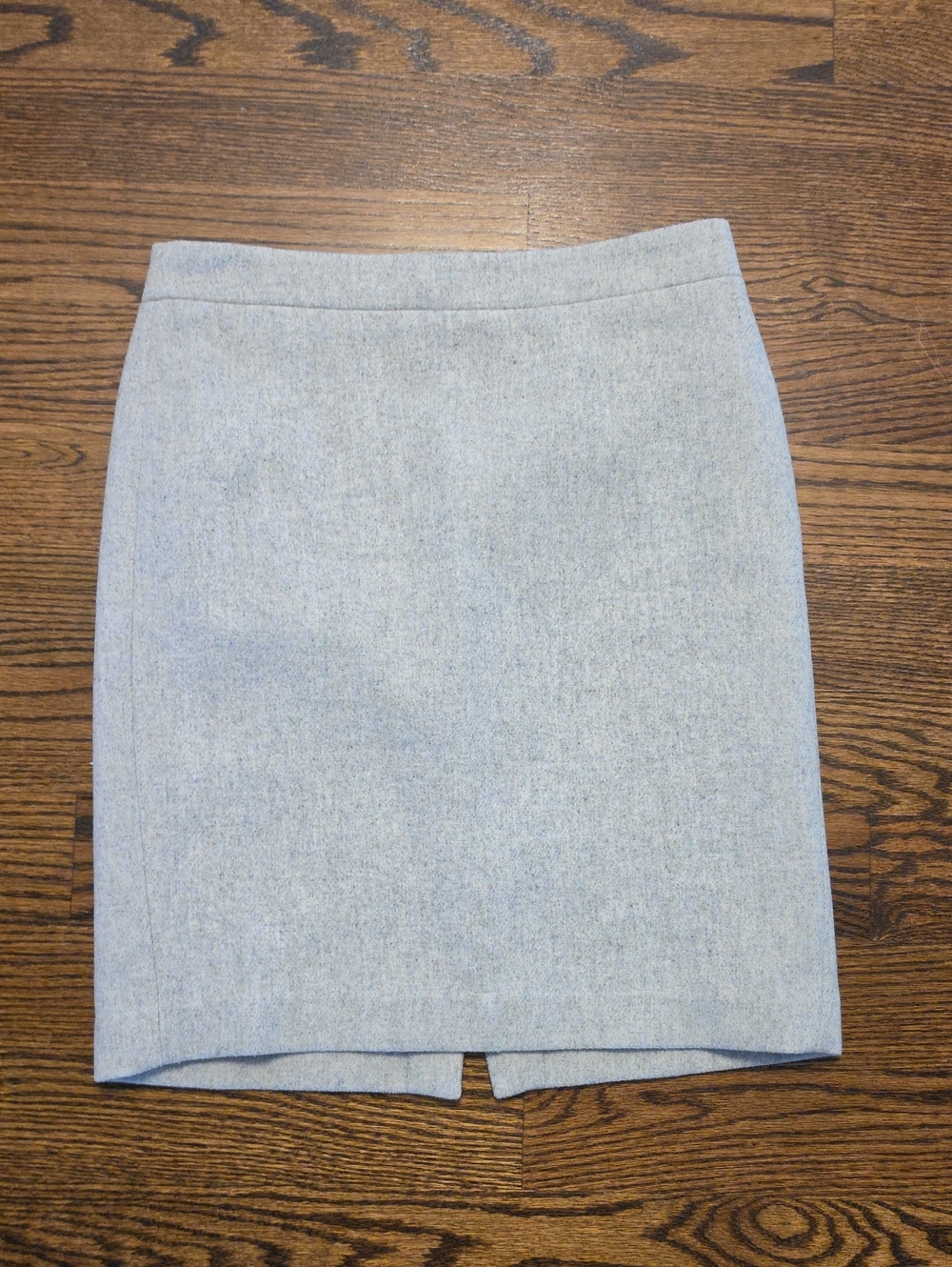 J. Crew Light Gray Pencil Skirt